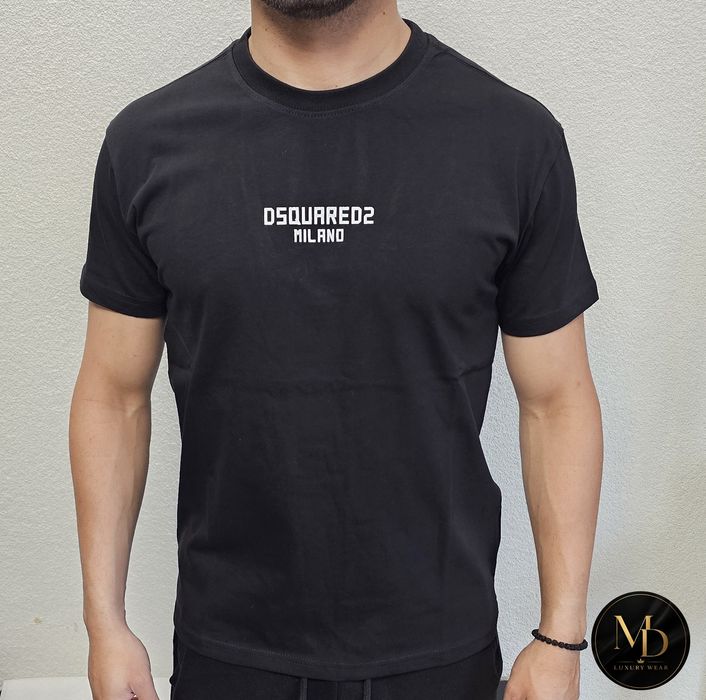 Мъжка тениска DSQUARED2  черна