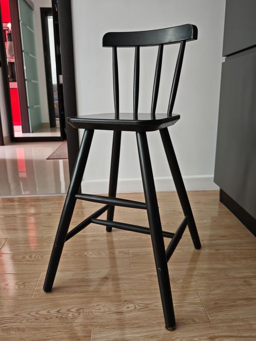 Scaun junior IKEA negru