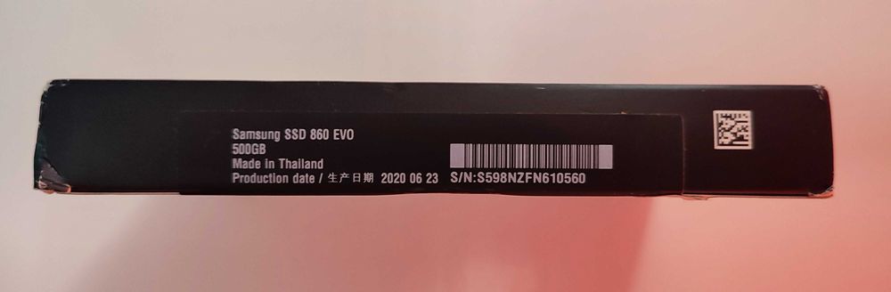 Samsung 860 EVO 500GB 2.5 Inch SATA III Internal SSD (MZ-76E500B/AM)