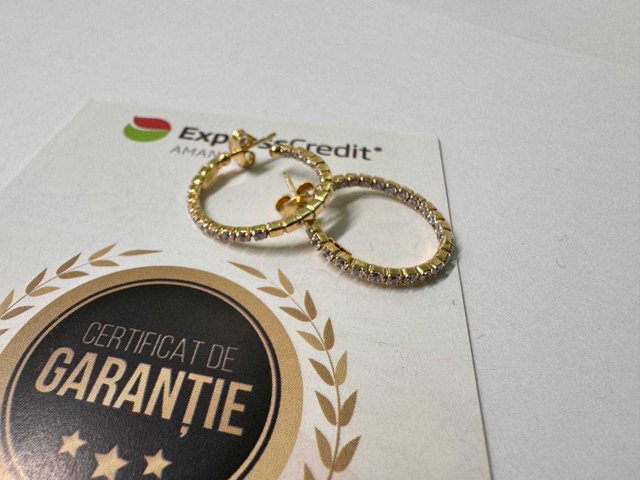 Cercei aur 14K 3.16g (B.60683.2 Tatarasi) Garantie 2 ani