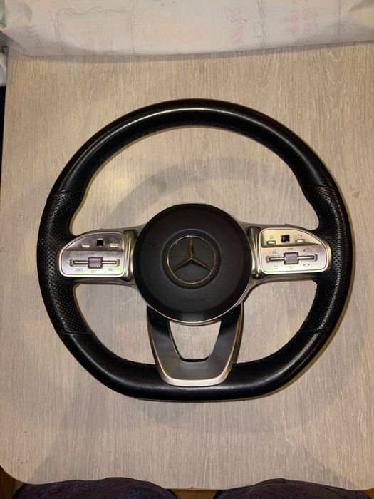 Volan Mercedes GLE W167/ GLS X167 cu padele +airbag