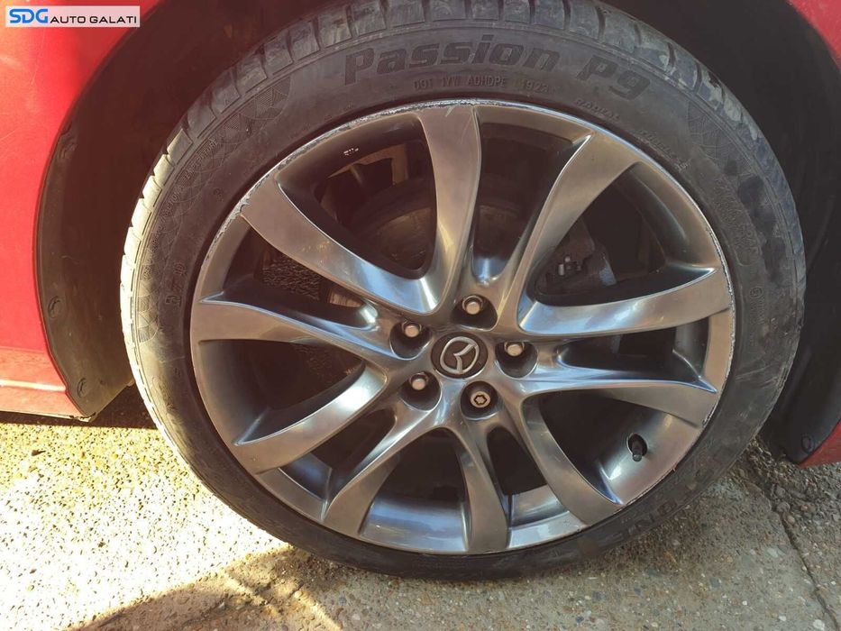 Set 4 Jante Roti Aliaj 225 45 19 R19 Anvelope Cauciucuri Vara Mazda CX-5 2012 - 2016 [C9590]