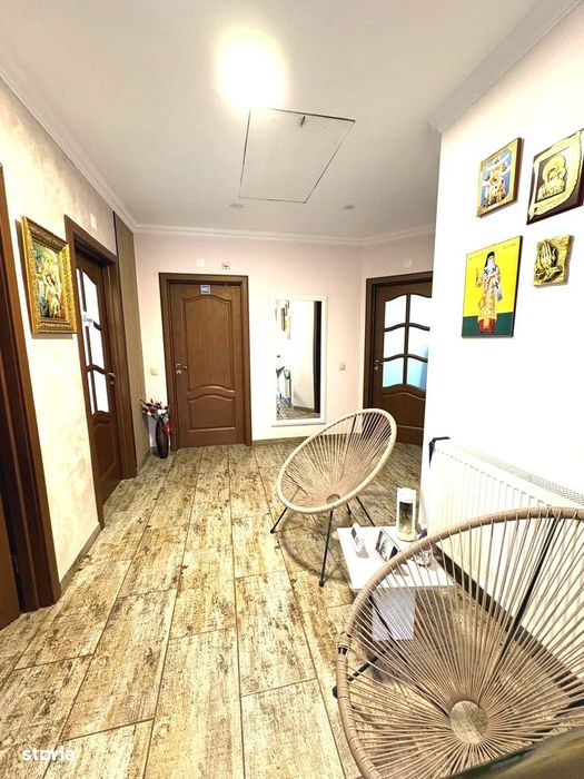 Casa 270mp cu 5 ari teren zona- Sarmas mobilata utilata 269.000eur neg