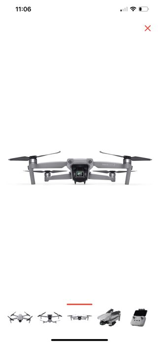 Дрон DJI Mavic Air 2 Fly More Combo серый
