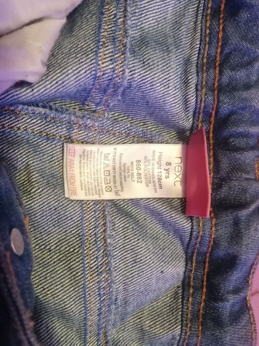 Детска дънкова пола