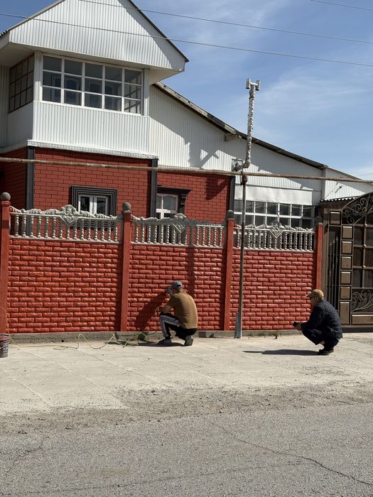 Красим заборы и евро заборы