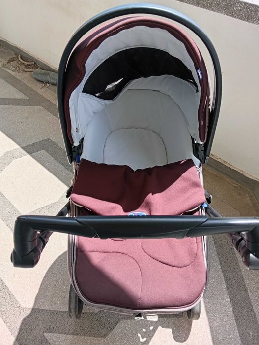 Количка за бебе Chicco Trio Living Smart Autofix, Brownie