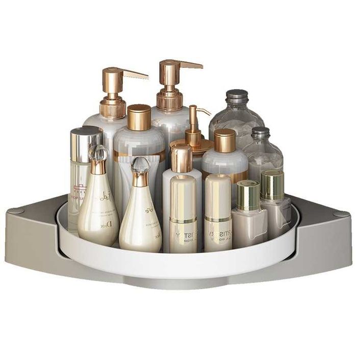 Raft pentru depozitare dus, Rotativ 360°,  Permite scurgerea apei