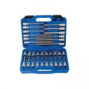 Вложка 1/2" с накрайник TORX дълги к-т 32 бр