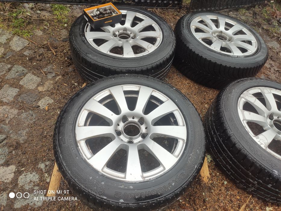 Джанти с гуми 16" цола от МЕРЦЕДЕС ЦЛК CLK mercedes