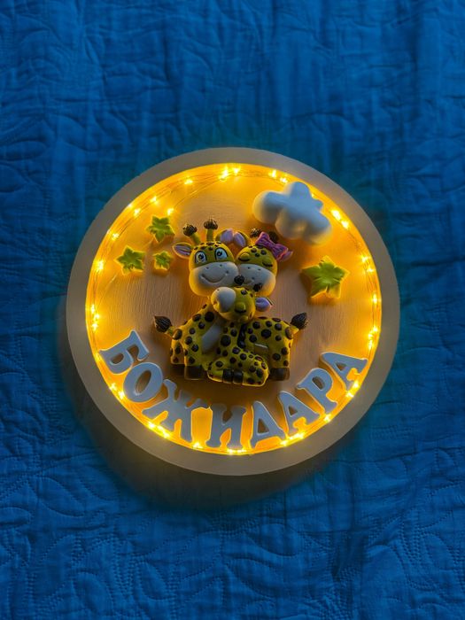 Керамични персонализирани детски лампи