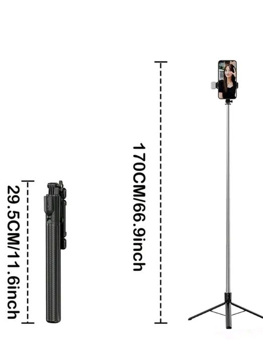 Selfie stick wireless 1.7metri