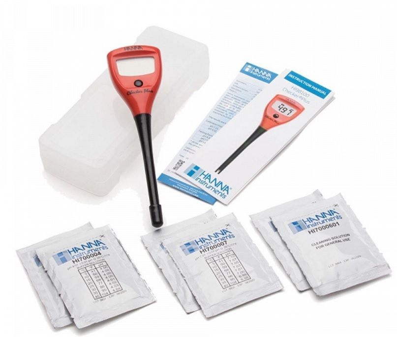 pH метр для измерения кислотности - HANNA(USA)