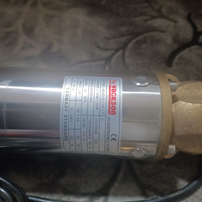 сув насоси йанги ишлатмаган