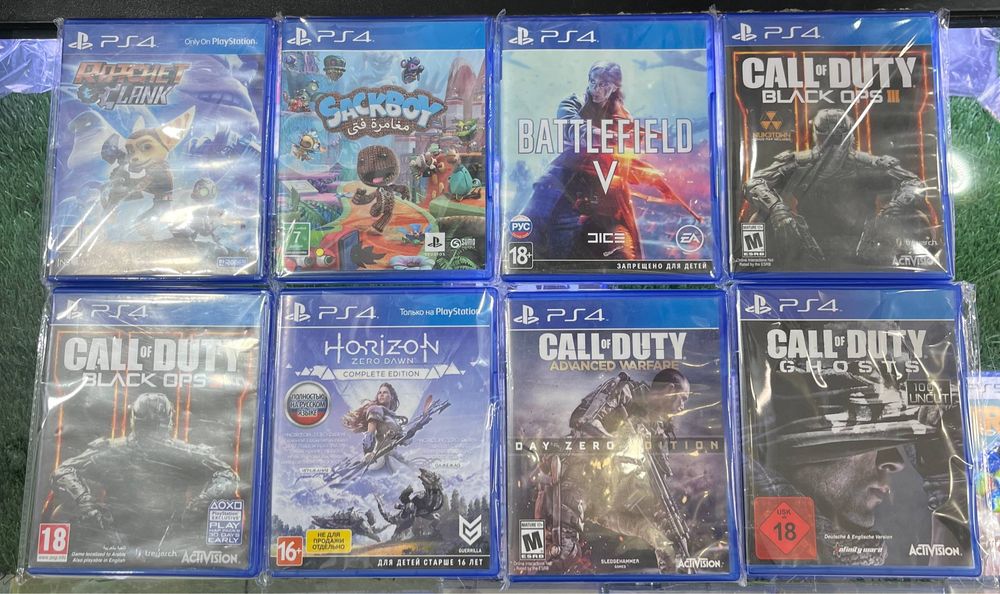 PlayStation 4 oyin diskla