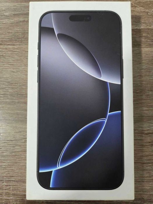 iPhone 16 pro max 512gb Black Titanium