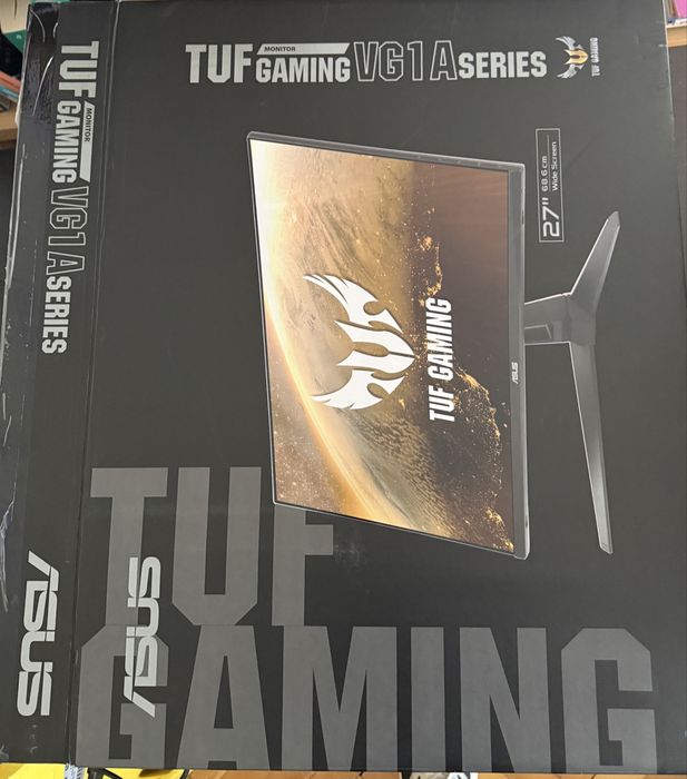 Monitor Gaming ASUS TUF VG279Q1A – 27”, IPS, 165Hz, 1ms, Full HD