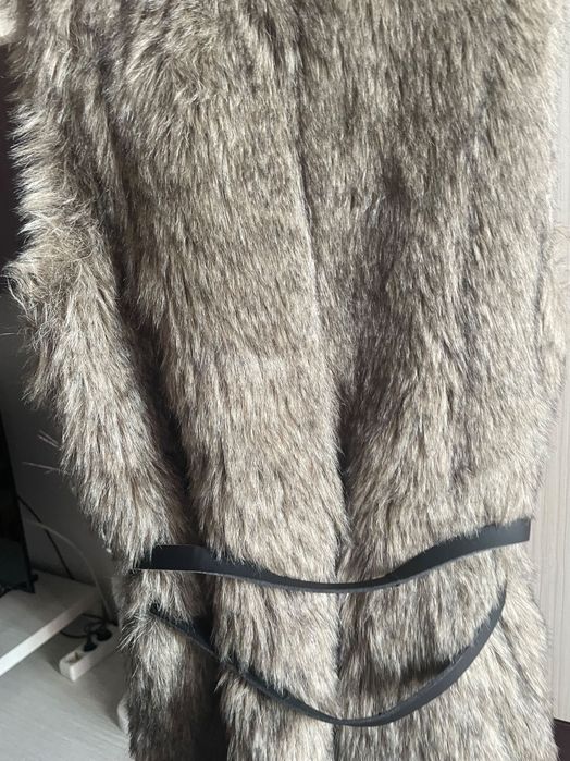 Vestă damă blană sintetica