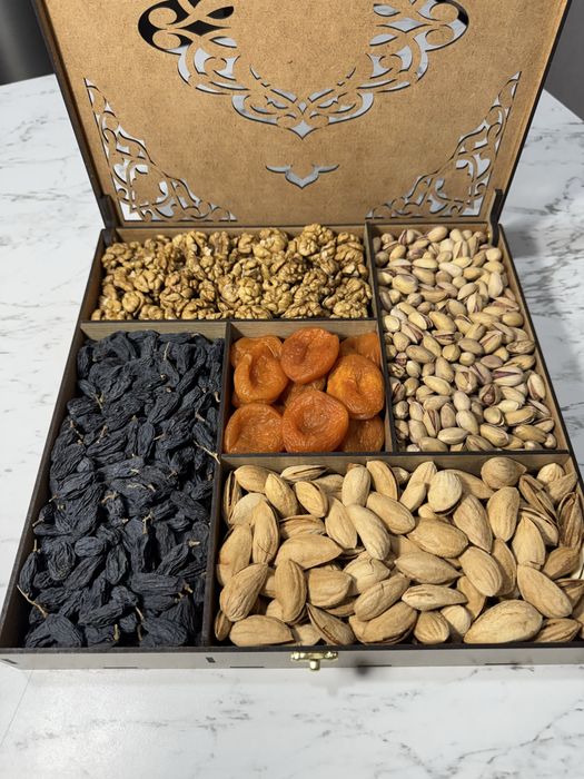 Подарочный набор, сухофрукты, орехи, набор сухофруктов, подарок