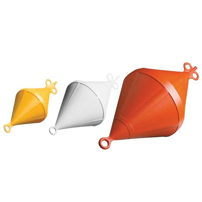 Geamanduri amarare conica Bi-conical, Rigid Plastic, Ext.Ø220mm