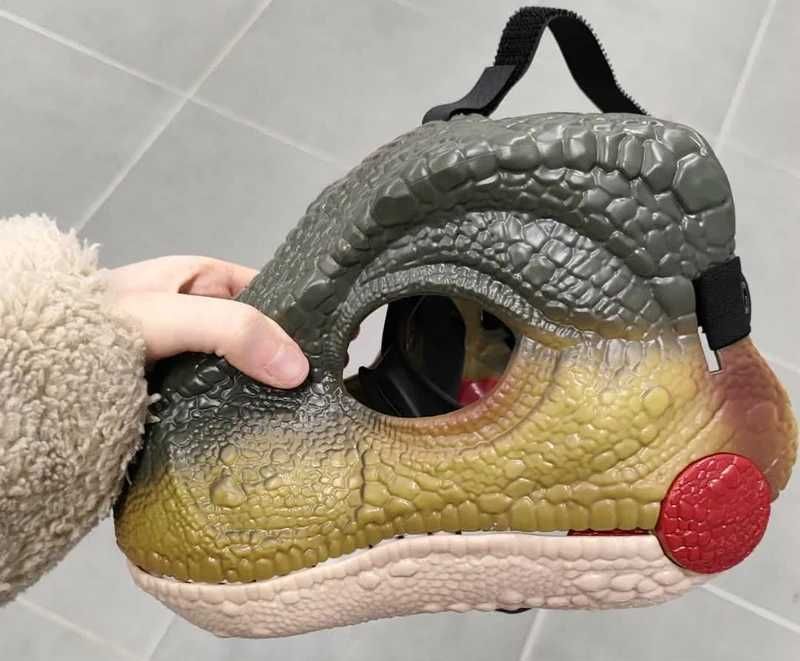 Mască dinozaur - mișcătoare cu sunet