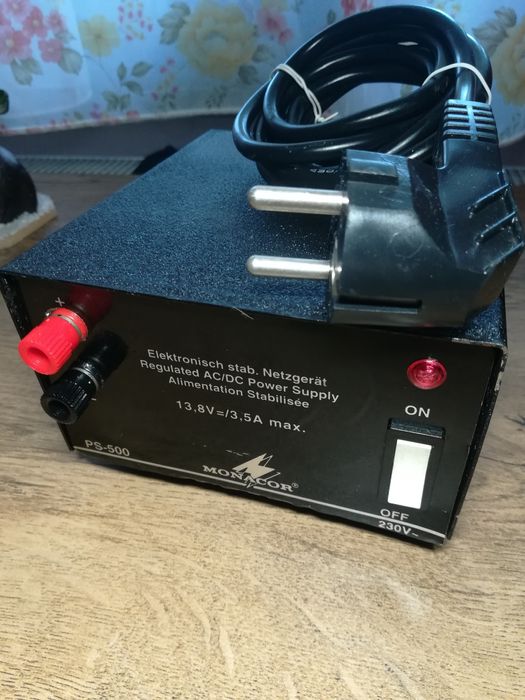 Alimentator stabilizat Monacor, Unitek,Renkforce 13,5v-7-9A