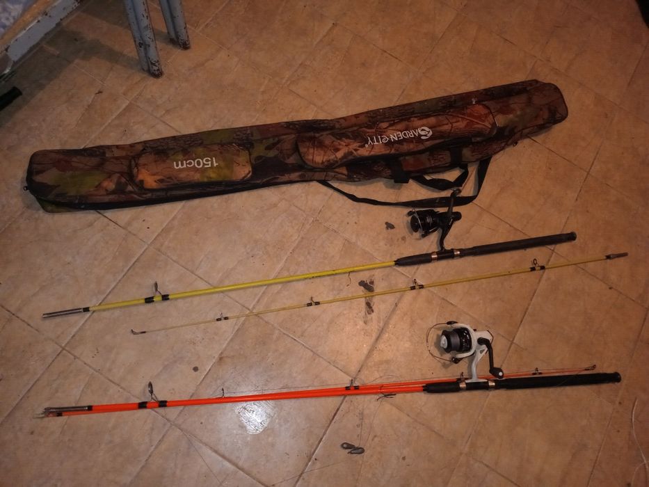 Спиннинг сатылады 2шт+чехол