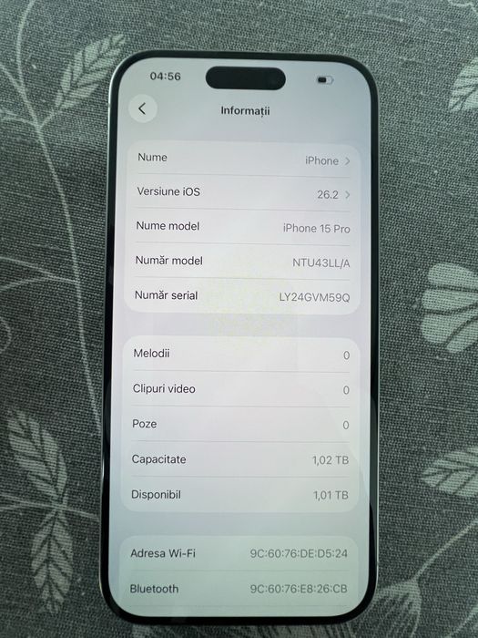 Iphone 15 PRO 1 TB