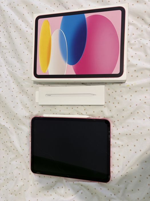 Ipad 10 Roz+ apple pencil usb-c