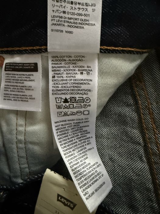 Blugi LEVIS 555 Indigo Barbati | Marime 33 x 34 (Talie 88 cm)