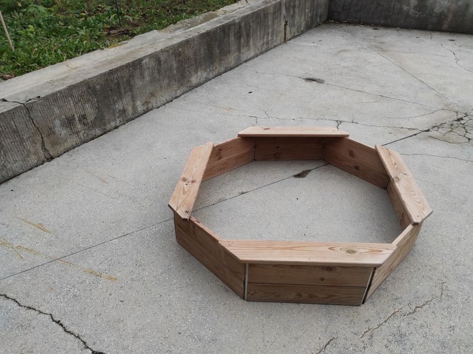 Nisipar pt copii 1,20 x 1,20