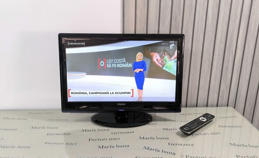 Televizor Haier LTF22Z6 - 22 inch/56 cm - Impecabil