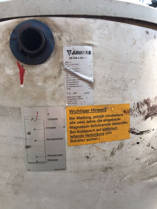 Puffar Boiler JUNKERS SK-400-ZB