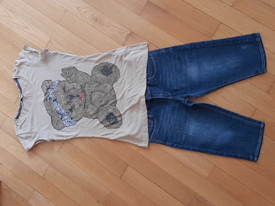 Детски тениски Моschino,Terranova, LCW и къс панталон Levis за 12-14г.