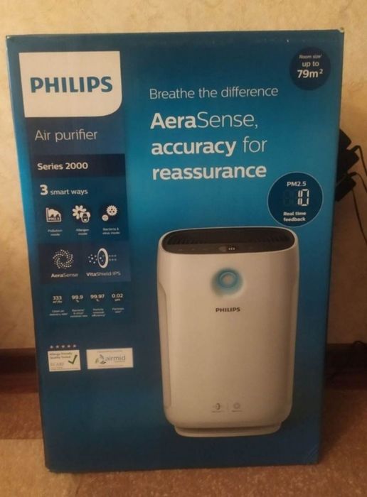 Очиститель воздуха PHILLIPS 2887 новый