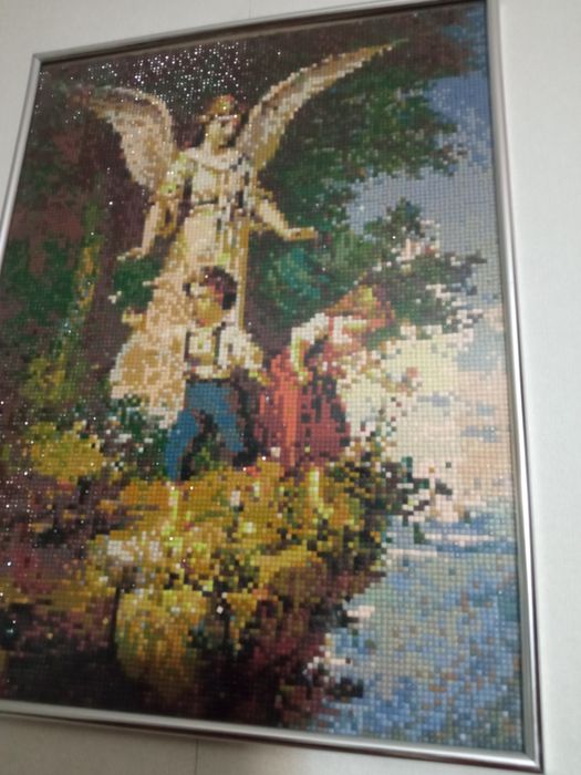 Намалени диамантени гоблени- наредени