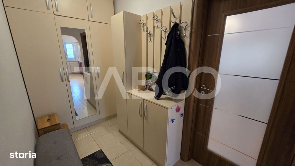 Apartament de vanzare 2 camere 60mp la etajul 3 in zona Garii Sibiu