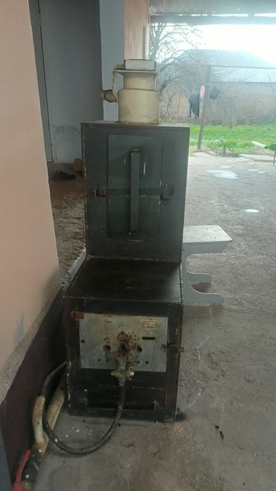 Б/у пеш көмірменде газбенде жанады