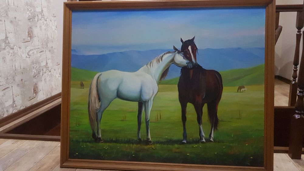Продам картину лошади.