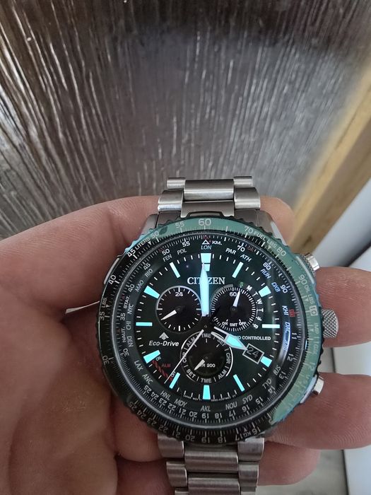 Citizen eco drive cb5004 radio controlat pilot ! Pret fix!