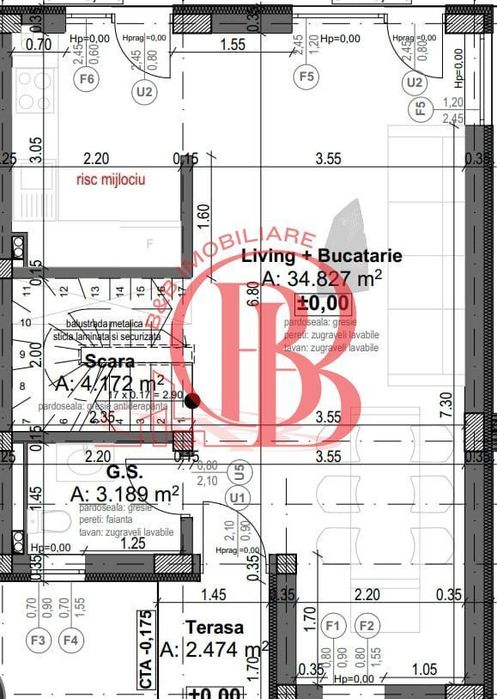 Vila de tip duplex 4 camere  Titan Pallady