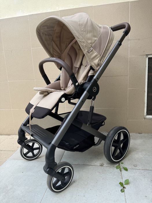 Cybex balios s lux 2024 almond beige 2в1