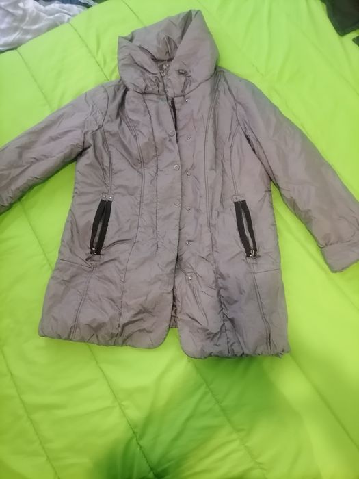 Зимно яке - сиво