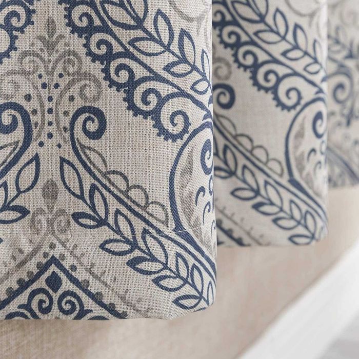 TOPICK Комплект от 2 непрозрачни завеси, 130 х 175 см