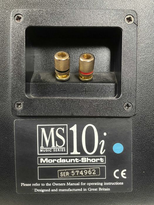 Английски тонколони Mordaunt Short MS-10i bookshelf