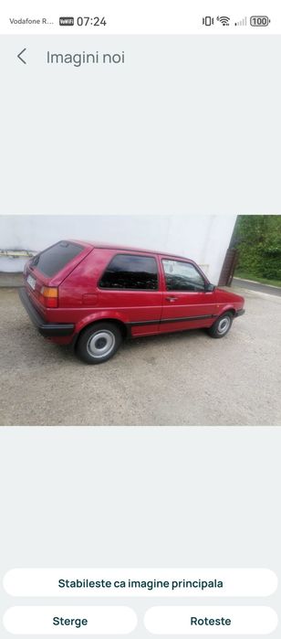 Vând vw golf 2, 1.6D