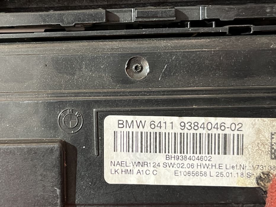 Panou clima / Climatronic / Interfata Radio BMW Seria 3 F30 F31 F34