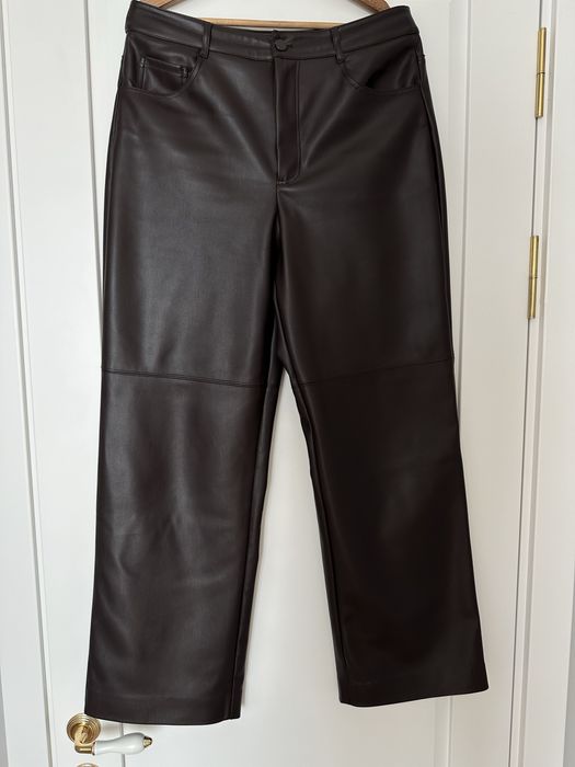 Брюки женские из экокожи бренд O’