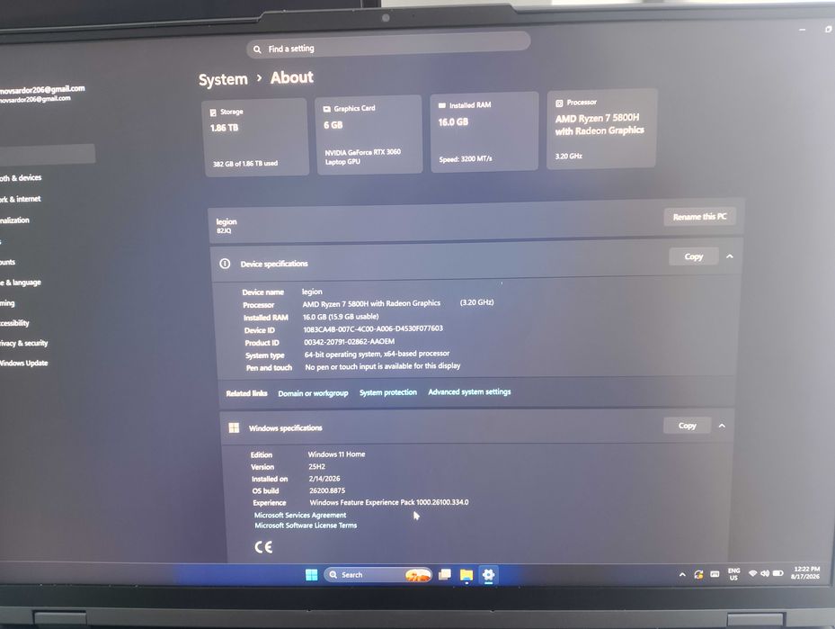 Lenovo Legion 5 Pro
