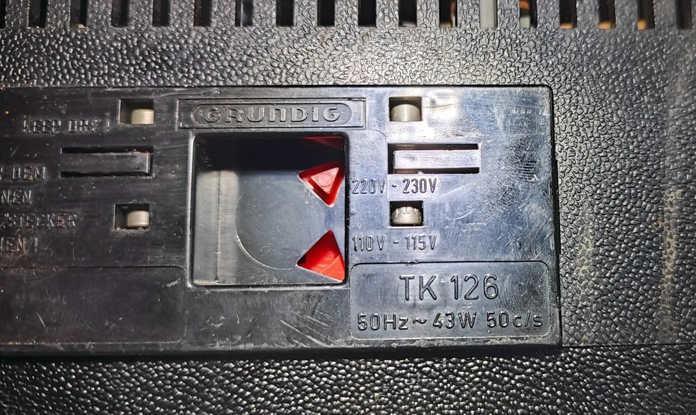 Magnetofon Grundig tk 126